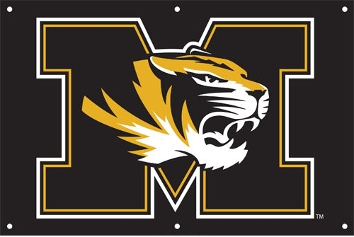 Missouri Tigers Fan Banner 2' x 3'