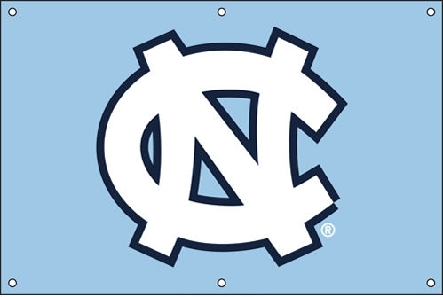 North Carolina Tar Heels Fan Banner 2' x 3'