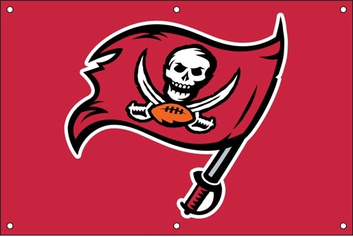 Buccaneers Fan Banner 2ft x 3ft