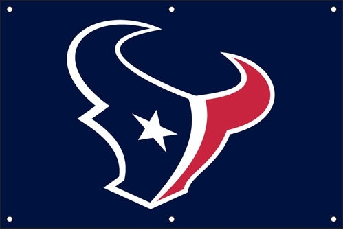 Texans Fan Banner 2ft x 3ft