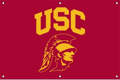 USC Trojans "Trojan Head" Fan Banner 2' x 3'