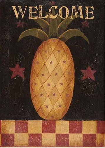 Americana Pineapple Garden Flag - 1 left