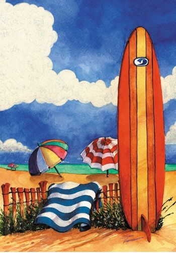 Longboard House Flag - 1 left