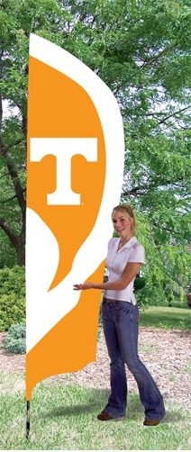 Tennessee Volunteers Tall Team Flag 8.5' x 2.5'