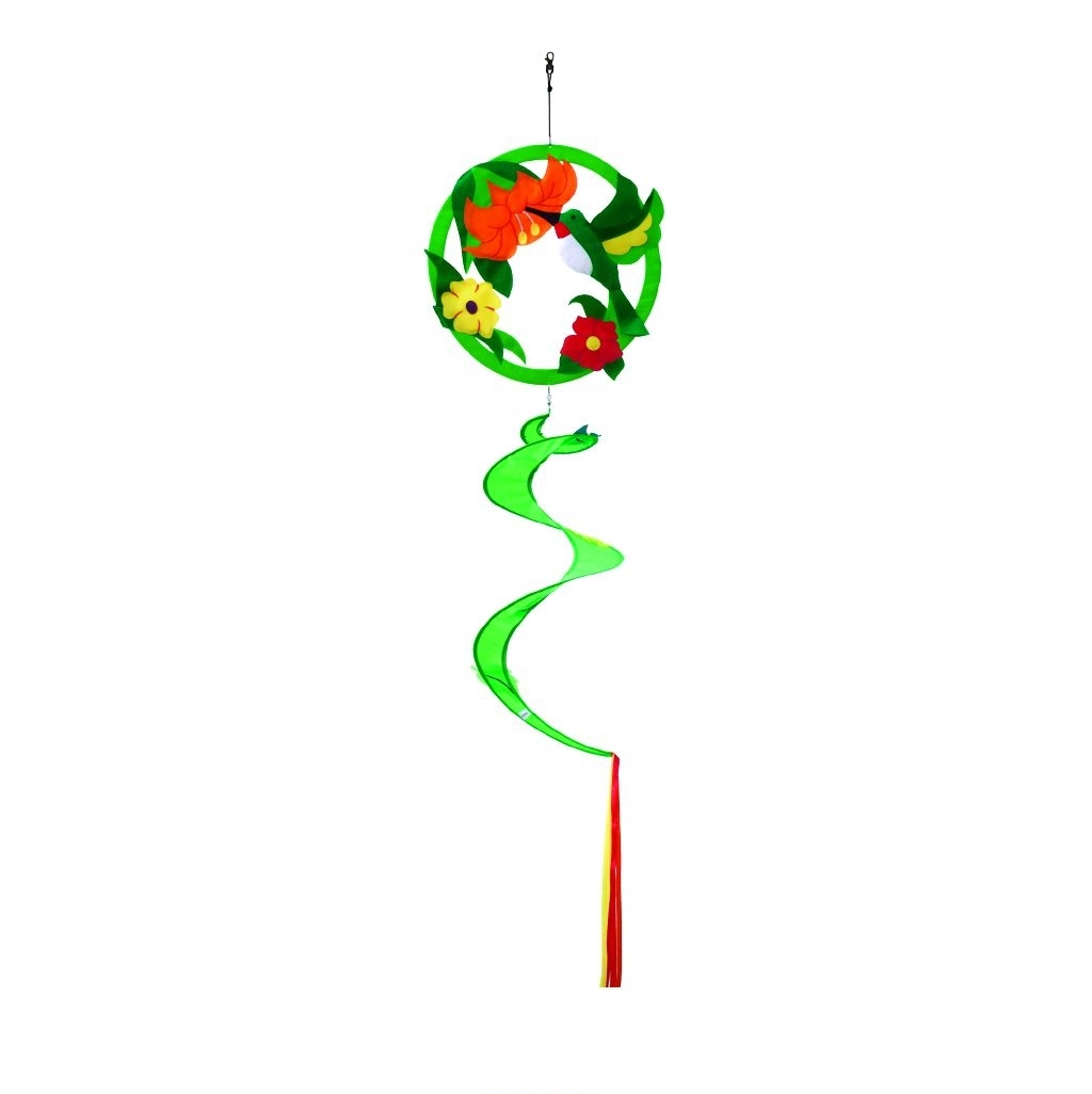 Hummingbird Applique Twister Ball Spinner 14" x 57"