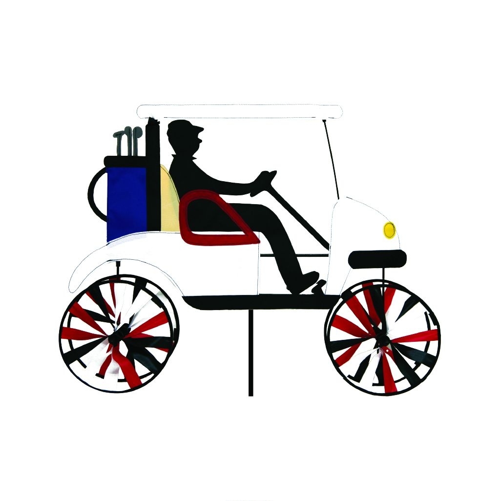 Golf Cart Applique Windwheel 20" x 49"