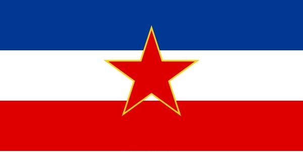 4' x 6' Yugoslavia High Wind, US Made Flag
