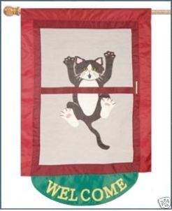 applique Come Hang Out House Flag - 1 left