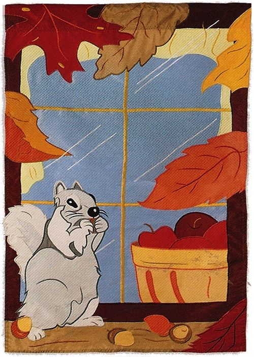 Fall Window Garden Flag