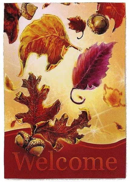 last 1 - Falling Leaves House Flag