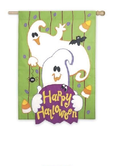last one - Halloween Ghosts House Flag