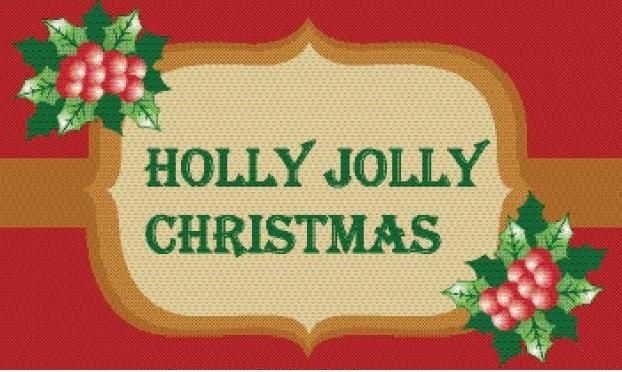 3' x 5' Holly Jolly Christmas Decorative Flag