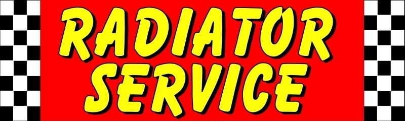 Radiator Service 3' x 10'