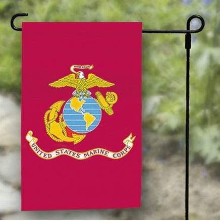 US Made Marine Corps Garden Flag 12" x 18"