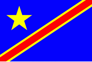 3' x 5' Congo Democratic Republic Flag