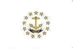 3' x 5' Rhode Island State Flag