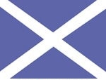 2' x 3' Scotland Cross flag