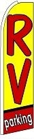 RV Parking Feather Flag 2.5' x 11.5'