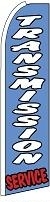Transmission Service Feather Flag 2.5' x 11.5'