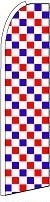 Checkered (USA) Feather Flag 2.5' x 11.5'