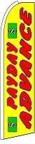 Payday Advance Feather Flag 2.5' x 11.5'
