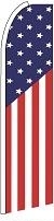 American Flag USA (v1) Feather Flag 2.5' x 11.5'