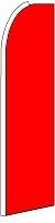 Solid (Red) Feather Flag 2.5' x 11.5'