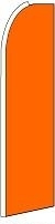 Solid (Orange) Feather Flag 2.5' x 11.5'