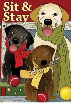 last 1 - Sit & Stay Labs Garden Flag