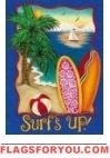 Surf's Up Garden Flag