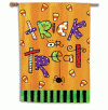 Trick or Treat Dots Garden Flag