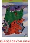 Scooby-Doo and the Green Ghost House Flag