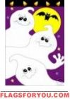 Spooky Friends Garden Flag