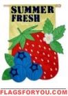 Summer Fresh Garden Flag
