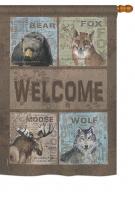 Wilderness Welcome House Flag