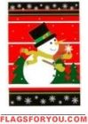 Catch a Snowflake House Flag