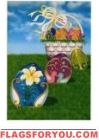 2 left - Easter Egg Hunt Garden Flag