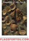 Shells Garden Flag -2 left