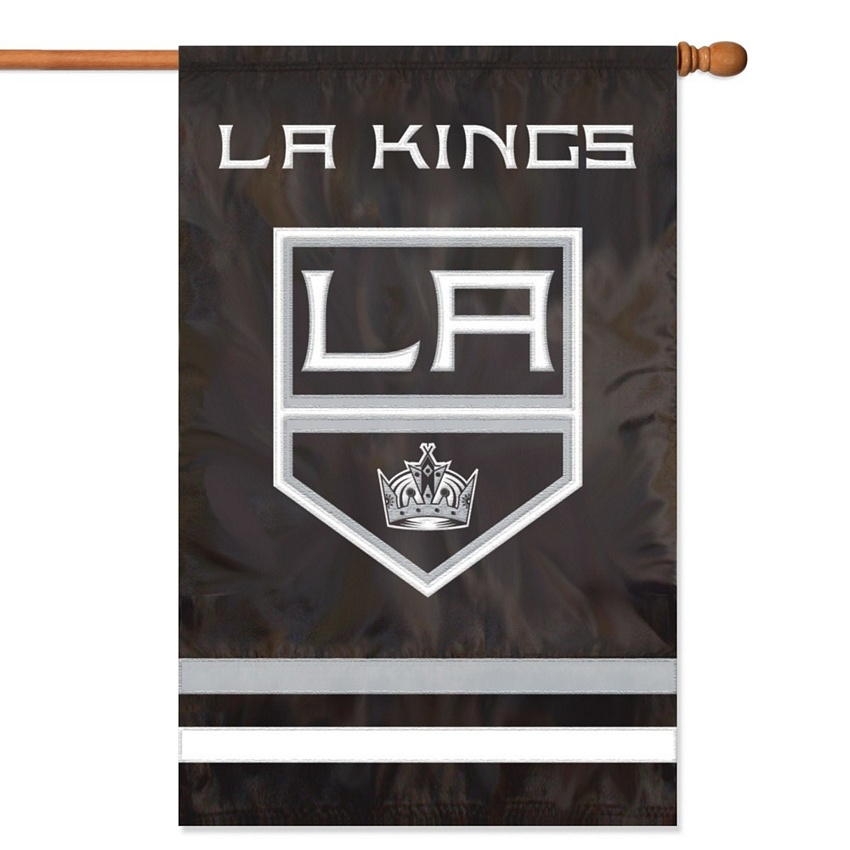 Los Angeles Kings Applique Banner Flag 44" x 28"