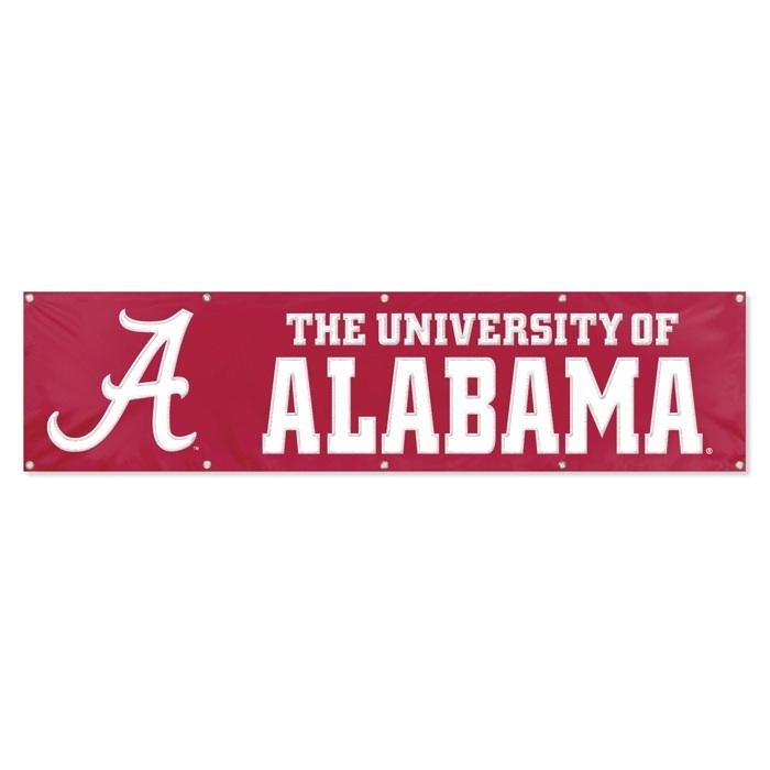 Alabama Cimson Tide Banner Giant 8\' x 2\'