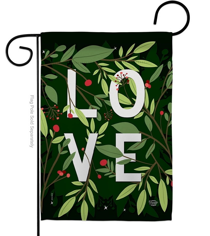 Love Decorative Garden Flag