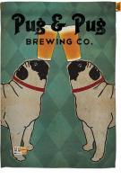 Pug And Brewing House Flag