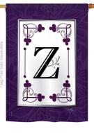 Classic Z Monogram House Flag