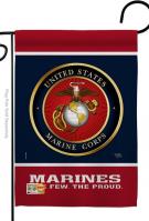 Proud Marine Corps Decorative Garden Flag