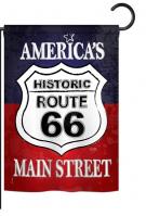 Route 66 Garden Flag