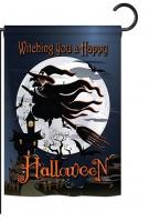 Happy Witching You Garden Flag