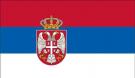 2\' x 3\' Serbia High Wind, US Made Flag