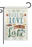 All You Need Is Love And Lake Garden Flag