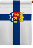 Province Of Finland Lansi-Suomen laanin vaakuna House Flag