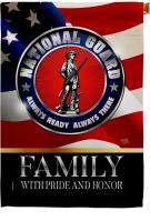 US National Guard Family Honor House Flag